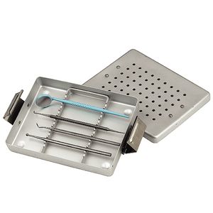 Sterilisationscontainer für zahnärztliche Instrumente / perforiert