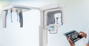 encephalometrisches Radiographiesystem / Panorama-Radiographiesystem / digital / bodenstehend