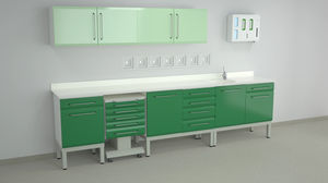 Arbeitsfläche für Dentallabor