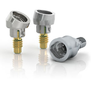 gewinkeltes Implantat-Abutment / Titan / Innen / CAD/CAM