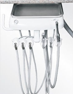 wandmontiertes Helferinnenelement für Dentaleinheit