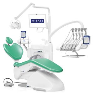 Dentaleinheit mit flexiblem Kopfstück