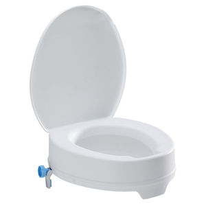 Toilettensitzerhöhung mit Deckel 1