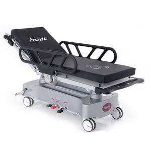Transport-Fahrtrage / Notfall / hydraulisch / höhenverstellbar