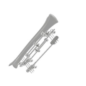 Fixateur externe / für Tibia
