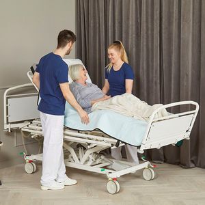 Gleitauflage zur Positionierung im Bett