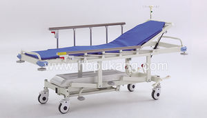 Transport-Fahrtrage / hydraulisch / höhenverstellbar / mit verstellbarer Rückenlehne