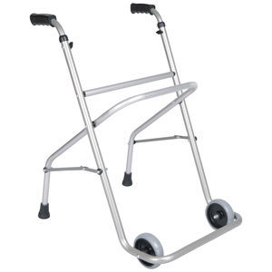 zusammenklappbares Gehgestell / 2-Rad