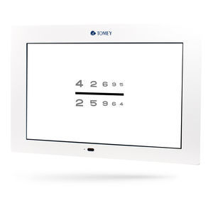 Optotypen-Testdisplay
