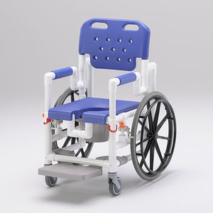 manueller Rollstuhl / für Duschen / Fußstütze / Toiletten