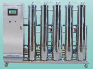 Hämodialyse-Wasseraufbereitungsanlage / mit doppelter Umkehrosmose / für das Mikrofiltration