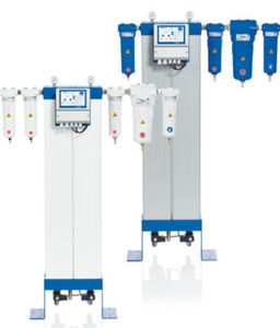 Drucklufttrockner durch Adsorption