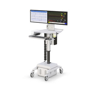 höhenverstellbarer Computerwagen 1
