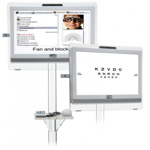 Optotypen-Testdisplay
