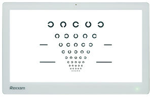 Optotypen-Testdisplay