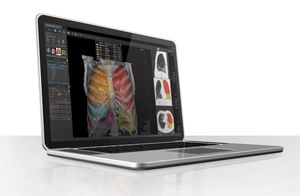 Computer-Arbeitsplatz / für medizinische Bildgebung