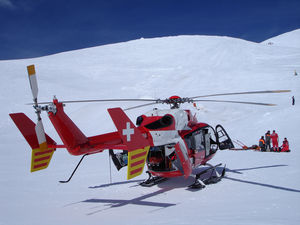 Helikopter-Luftambulanz