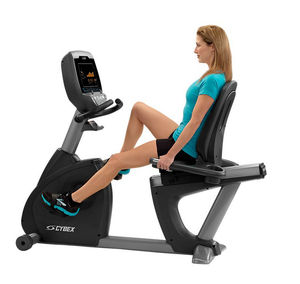 Heimtrainer / halbliegende Position
