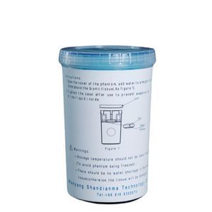 Testphantom für Ultraschalluntersuchungen