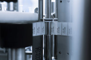 Labeling Maschine / für die Pharmaindustrie