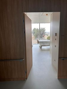 Tür für Krankenhaus