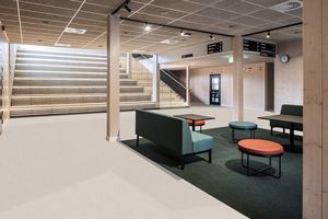 Linoleum-Bodenbelag