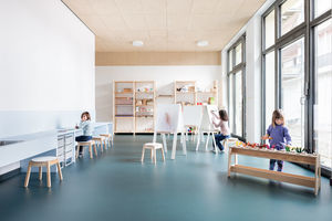 Linoleum-Bodenbelag