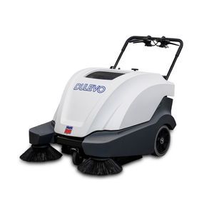 handgeführter Kehrmaschine