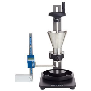 Tester für Pulverabfluss