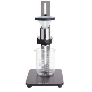 Tester für Pulverabfluss
