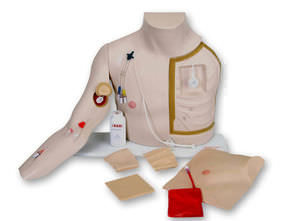 Simulator / intravenöse Katheterisierung / für Fortbildungen / Oberkörper