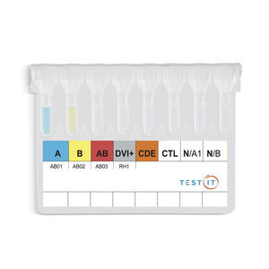 Blutgruppenbestimmungs-Testkit