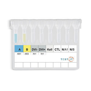 Blutgruppenbestimmungs-Testkit