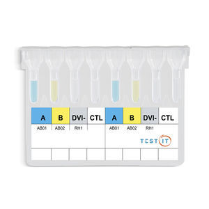 Blutgruppenbestimmungs-Testkit