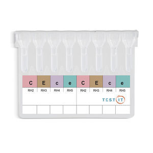 Blutgruppenbestimmungs-Testkit