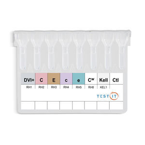 Blutgruppenbestimmungs-Testkit