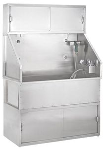 bodenstehender Pflegebadewanne für Tiere 1