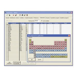 Analysesoftware / Mess / für Spektrometrie
