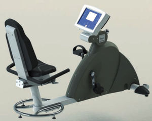 Heimtrainer / halbliegende Position