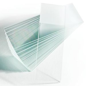 Objektträger für Mikroskop / Milchglas