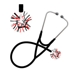 Stethoskop für Kardiologie