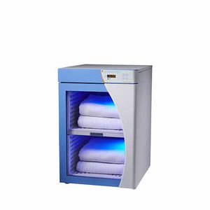 wärmender Schrank / für Decken / für OP-Bereich / mit Regal