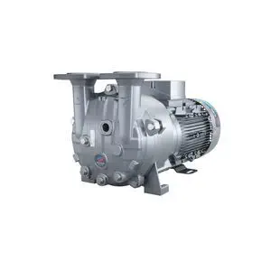 Produktbild von Industrie Vakuumpumpe ölfrei – 550 W, 1440 U/min, 102 L/min, 900 MBar Unterdruck, 62 DB Leise, Mit Schalldämpfer & Gummifüßen – Für Lackieren, Medizin & Kompressoren