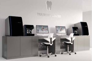 doppelter Arbeitsplatz für Dentallabors