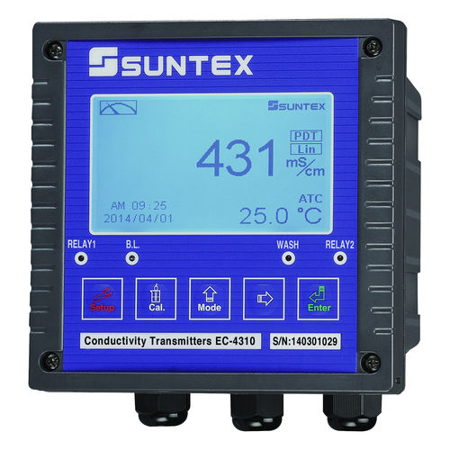 Konduktivitäts-Datenübermittler - EC-4310  - Suntex Instruments - für Wasseranalyse / kabellos