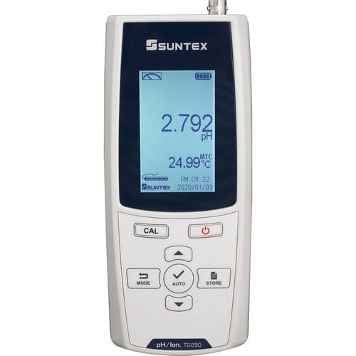 PH-Meter / Labor - TS-250 - Suntex Instruments - tragbar / wasserdicht