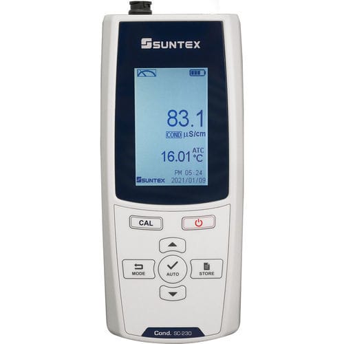 Steuerungstester - Lab - SC-230  - Suntex Instruments - Kalibrierung / Salzgehalt / Konduktivität