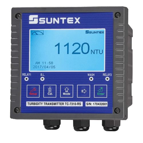 Trübungssensor - Online - TC-7310-RS - Suntex Instruments - Temperatur / für Abwasser