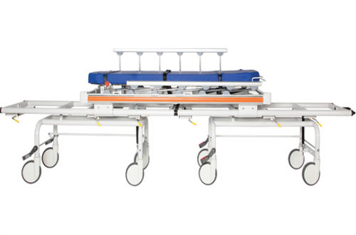 Transfer-Fahrtrage - T500S / M2 T500S - Medikal 2000 - pneumatisch / Trendelenburg / mit verstellbarer Rückenlehne