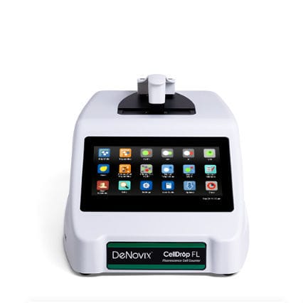 Automatisierter Zellzähler - CellDrop BF - DeNovix - Tisch / Fluoreszenz